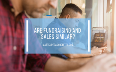Are Fundraising and Sales Similar?
