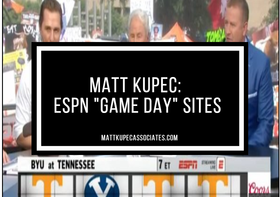 Espn Game Day Sites Png