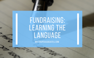 Fundraising: Learning the Language